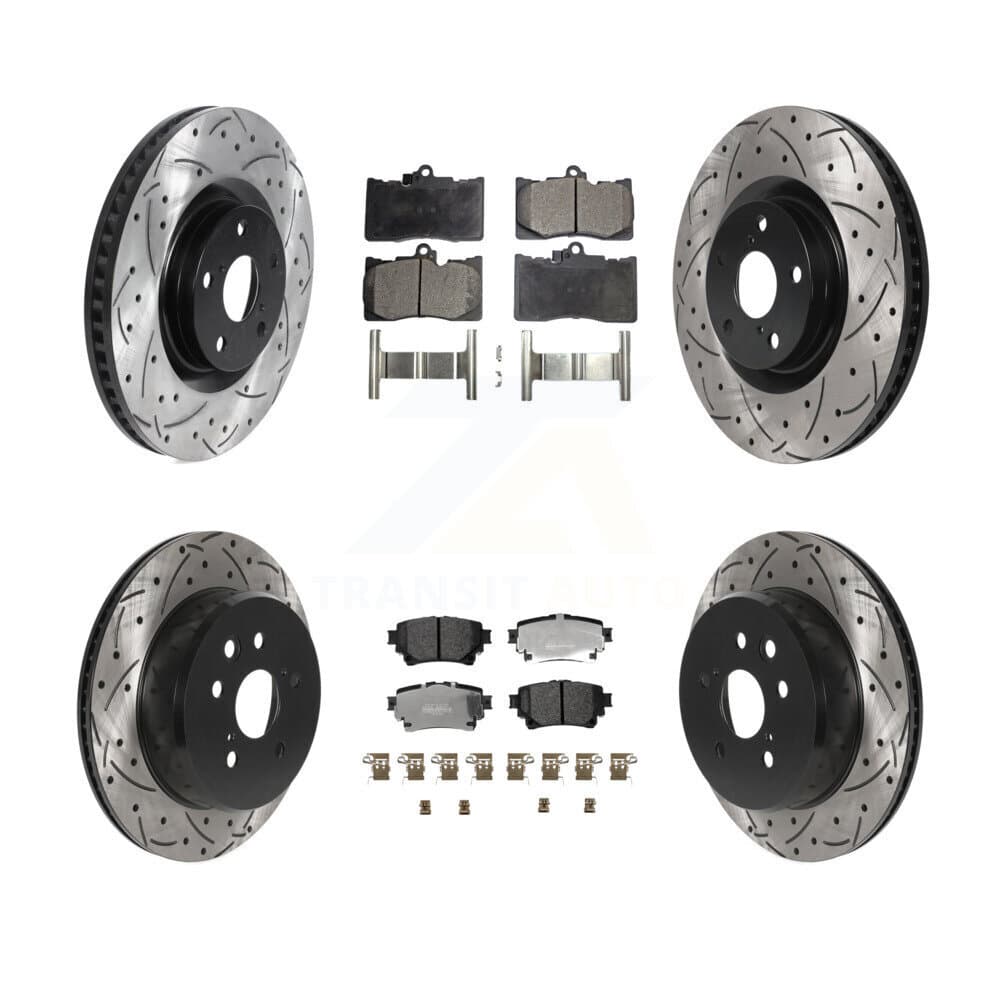 Transit Auto - KDF-102092 - Front and Rear Disc Brake Kits image 1
