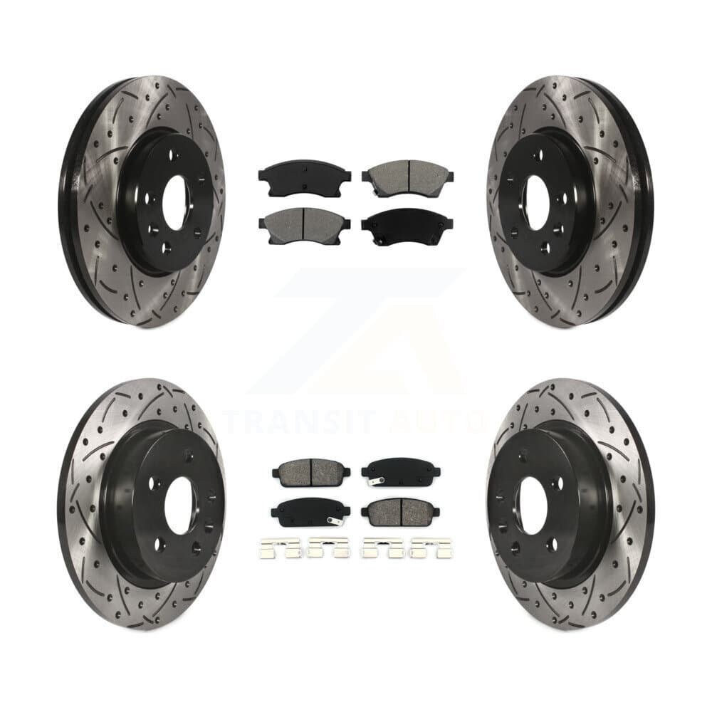 Transit Auto - KDS-100184 - Front and Rear Disc Brake Kits image 1
