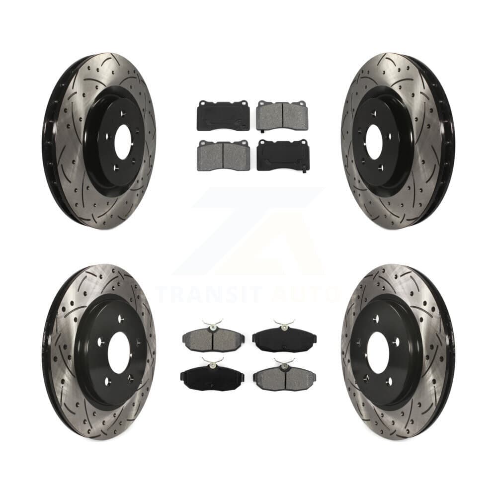 Transit Auto - KDS-100199 - Front and Rear Disc Brake Kits image 1