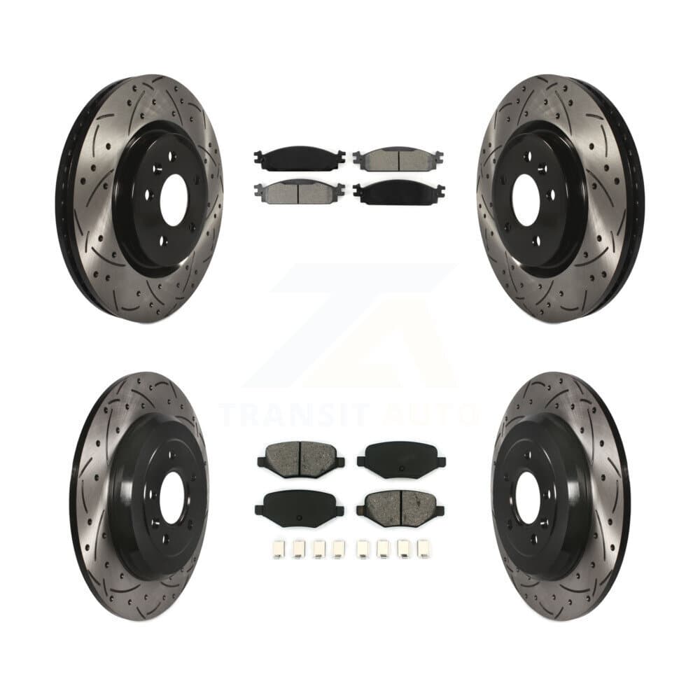 Transit Auto - KDS-100206 - Front and Rear Disc Brake Kits image 1