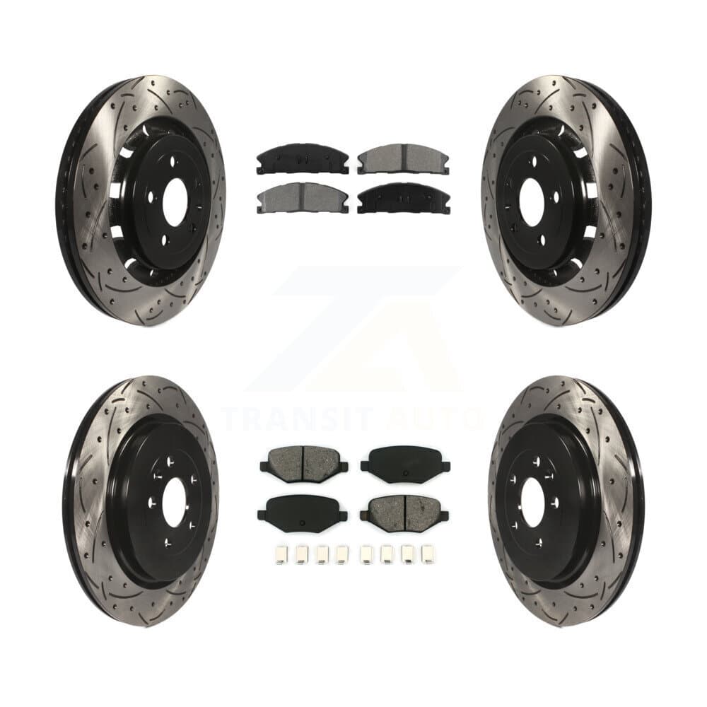 Transit Auto - KDS-100216 - Front and Rear Disc Brake Kits image 1