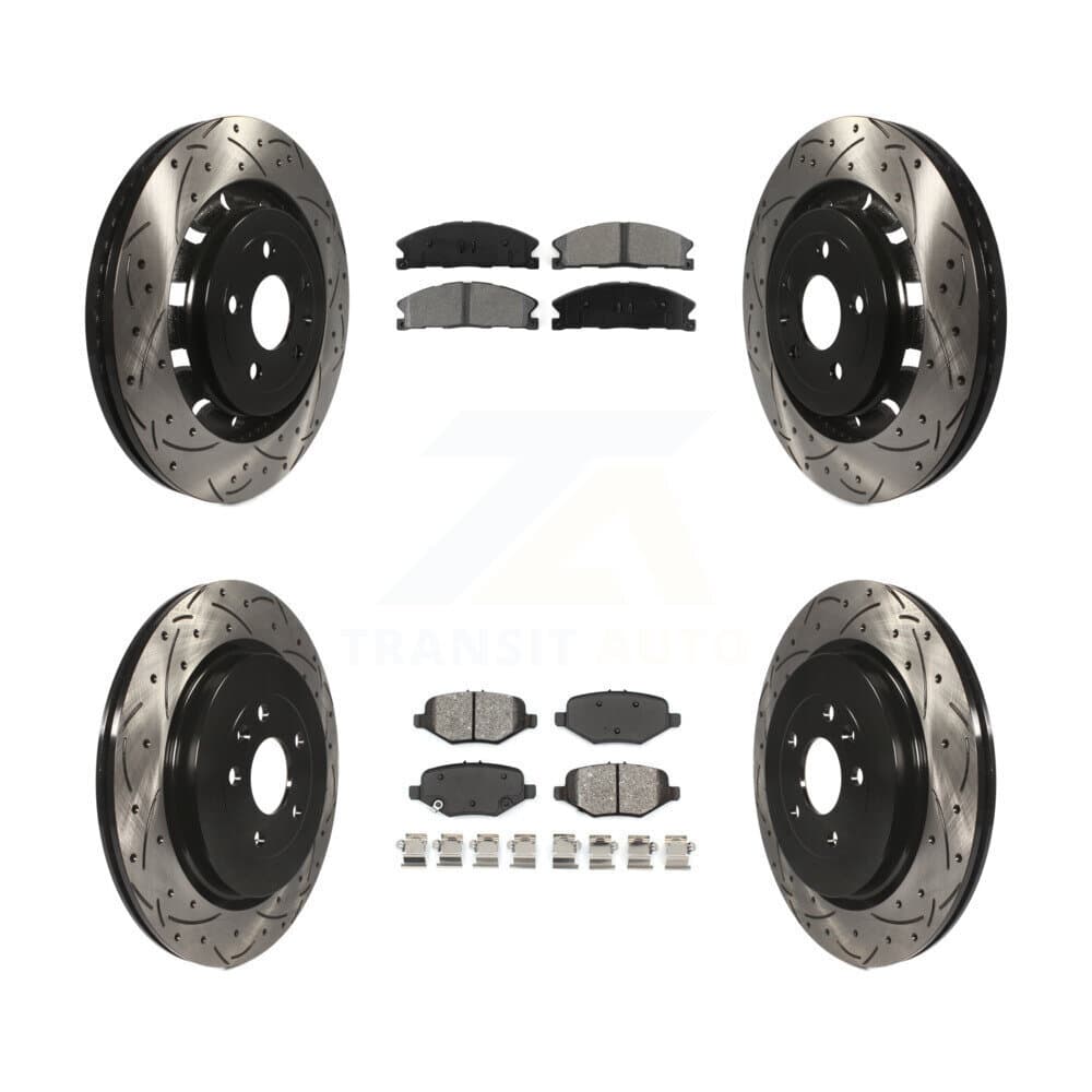 Transit Auto - KDS-100217 - Front and Rear Disc Brake Kits image 1
