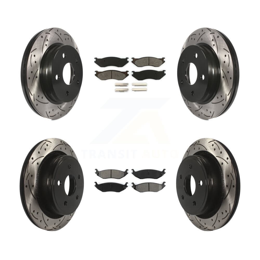 Transit Auto - KDS-100224 - Front and Rear Disc Brake Kits image 1