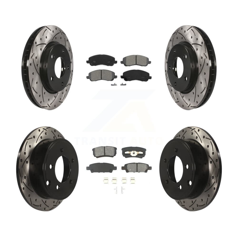 Transit Auto - KDS-100231 - Front and Rear Disc Brake Kits image 1