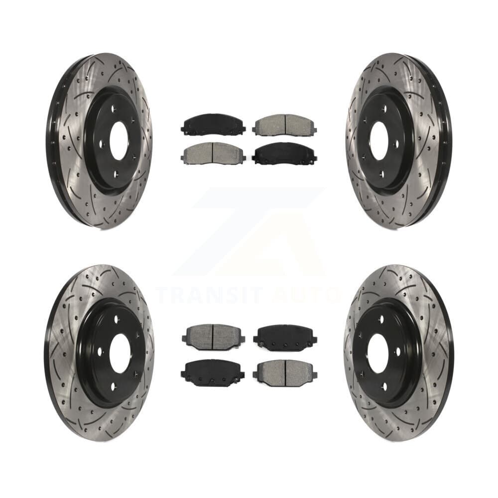 Transit Auto - KDS-100243 - Front and Rear Disc Brake Kits image 1