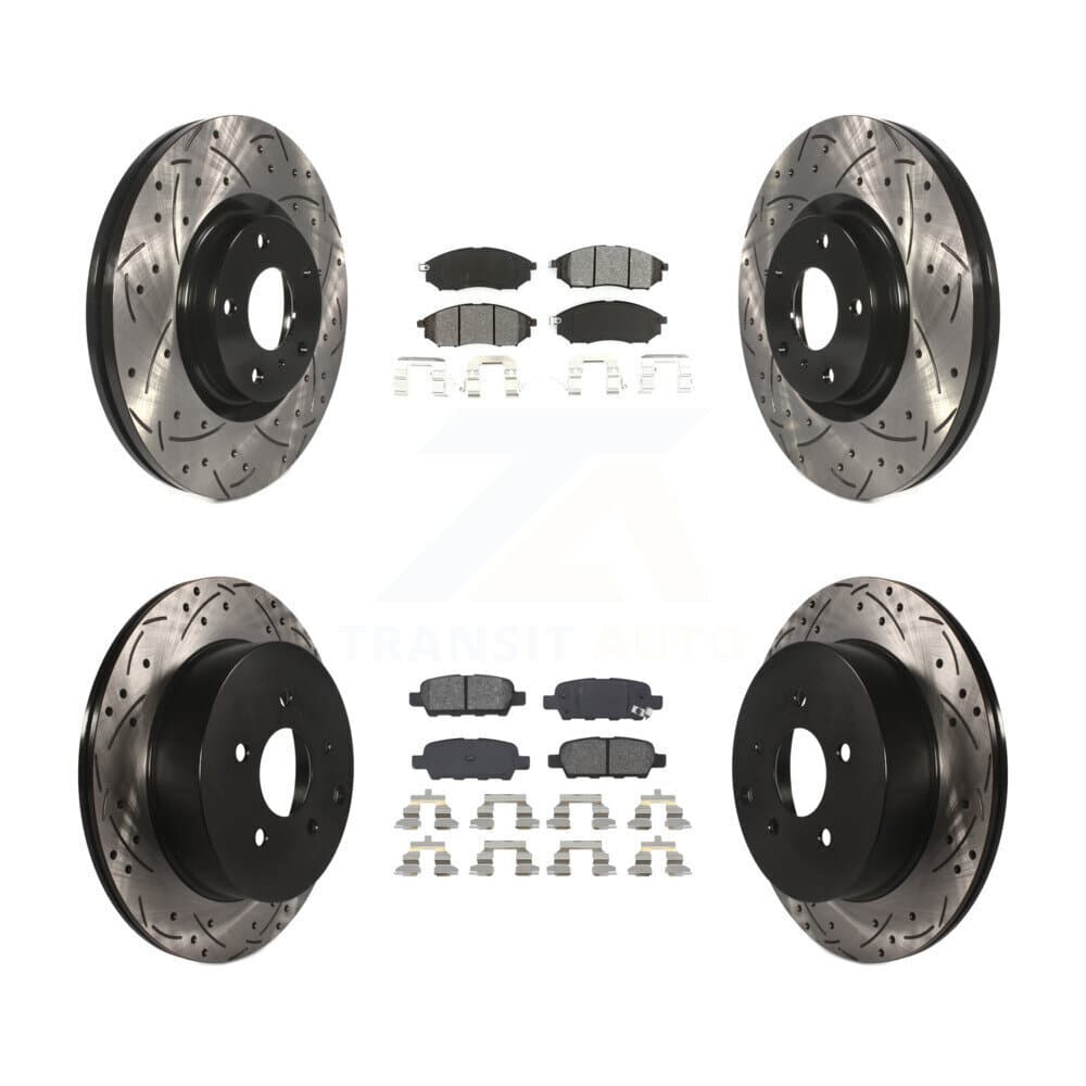 Transit Auto - KDS-100255 - Front and Rear Disc Brake Kits image 1