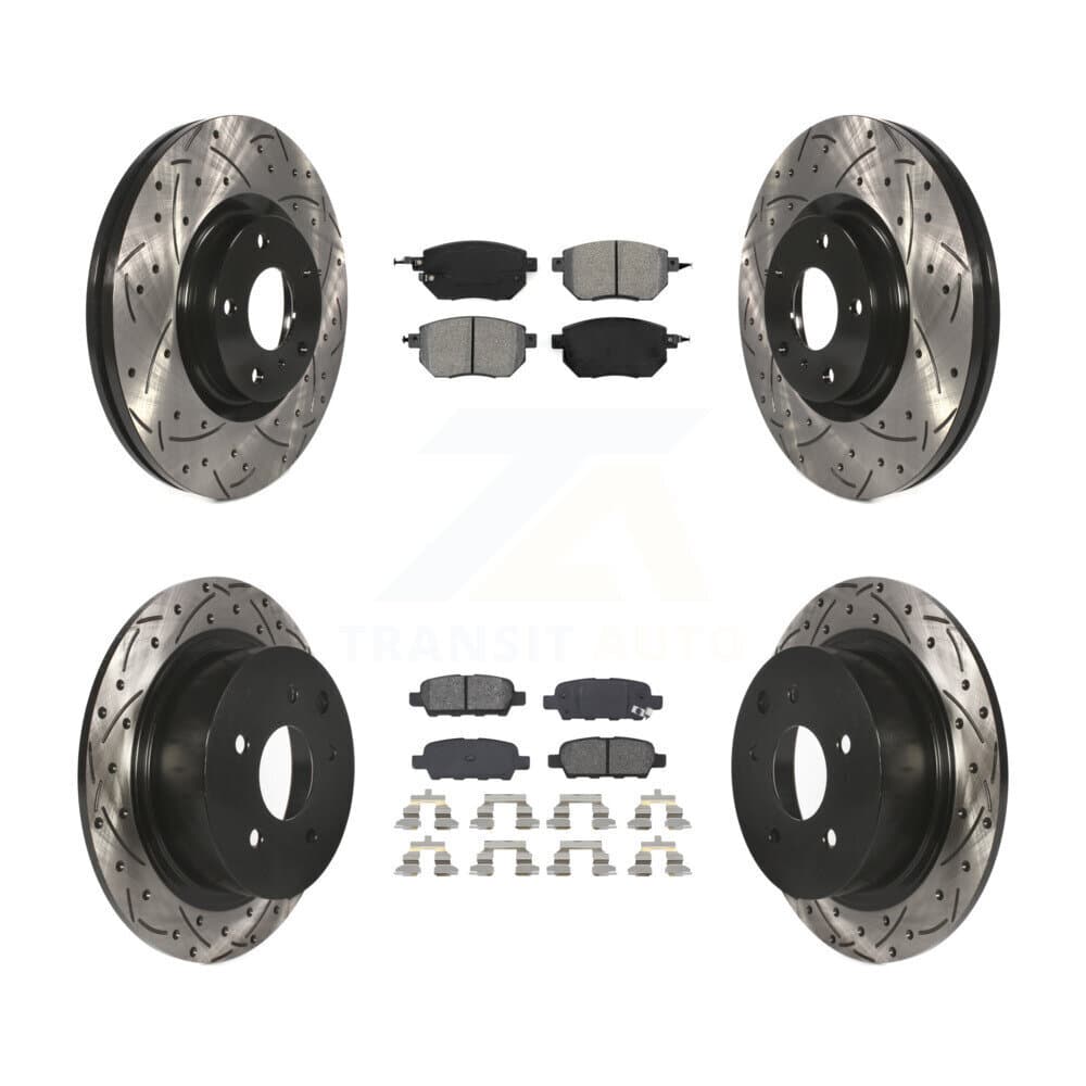 Transit Auto - KDS-100258 - Front and Rear Disc Brake Kits image 1