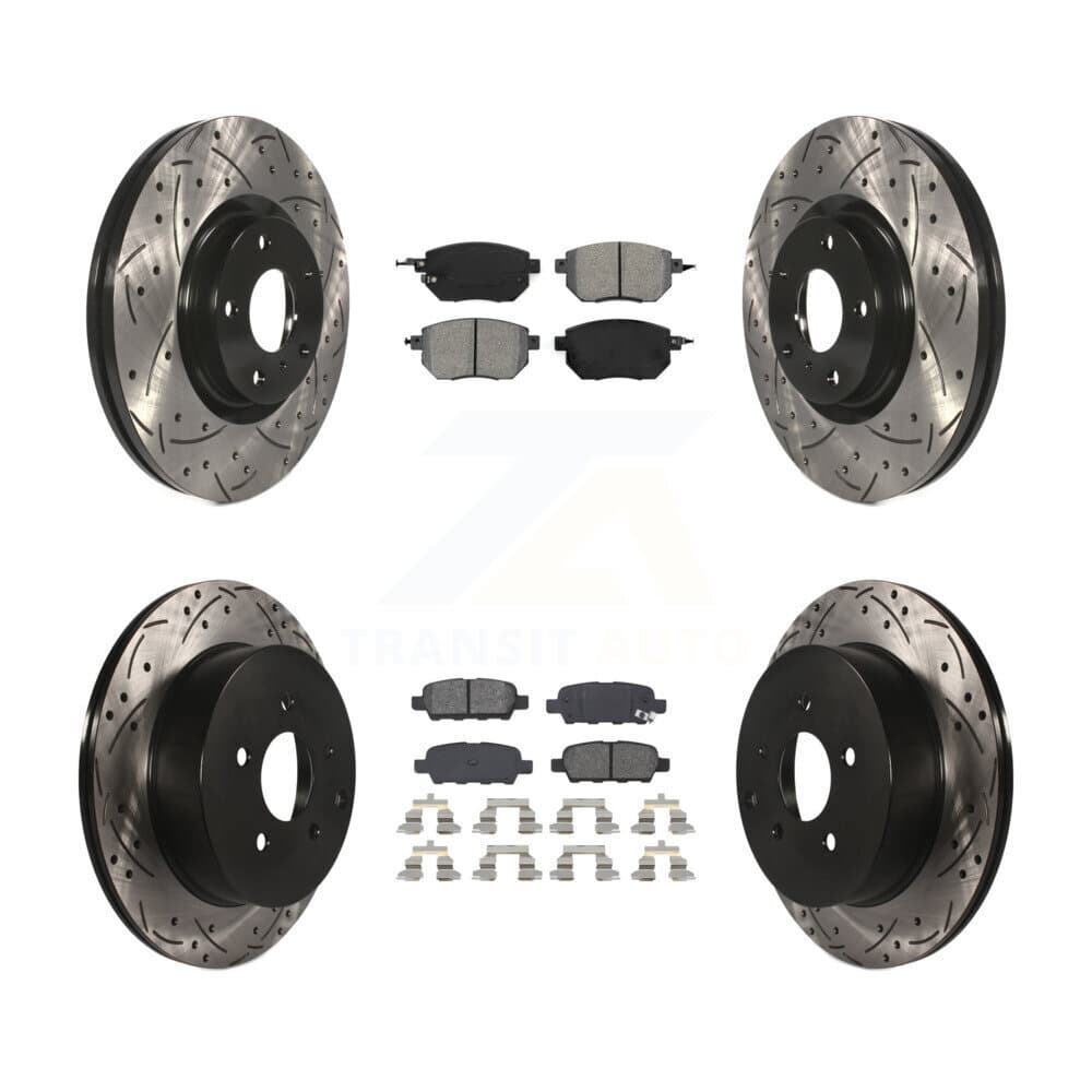 Transit Auto - KDS-100259 - Front and Rear Disc Brake Kits image 1