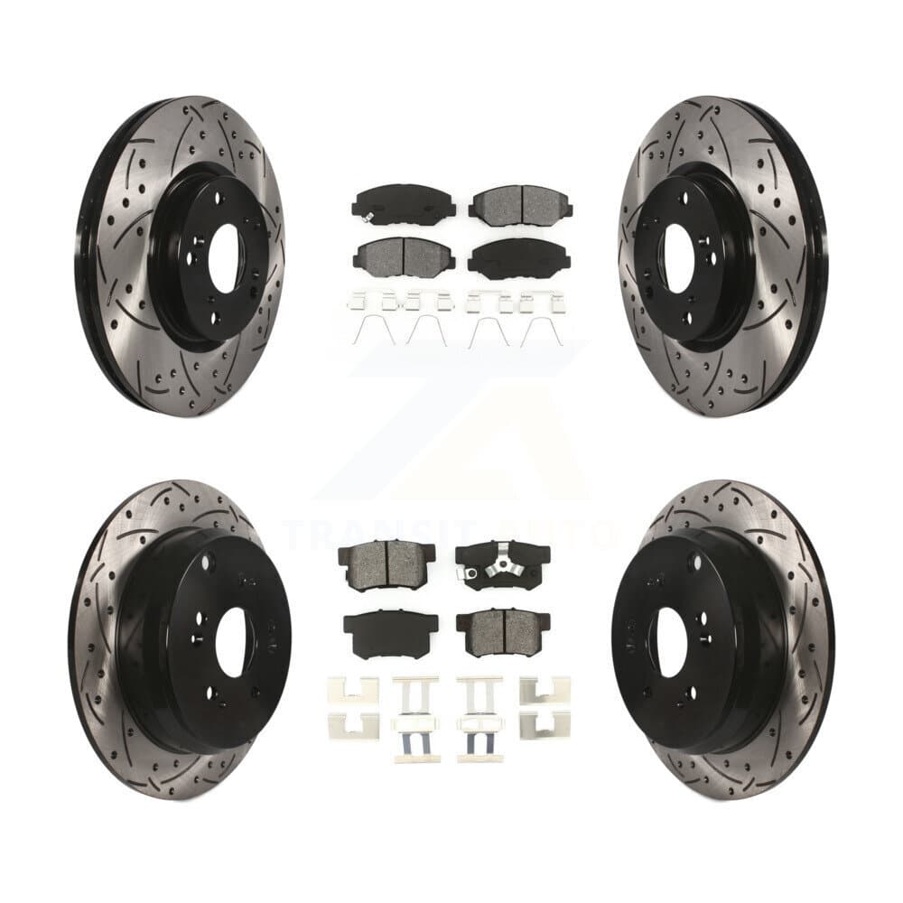 Transit Auto - KDS-100261 - Front and Rear Disc Brake Kits image 1