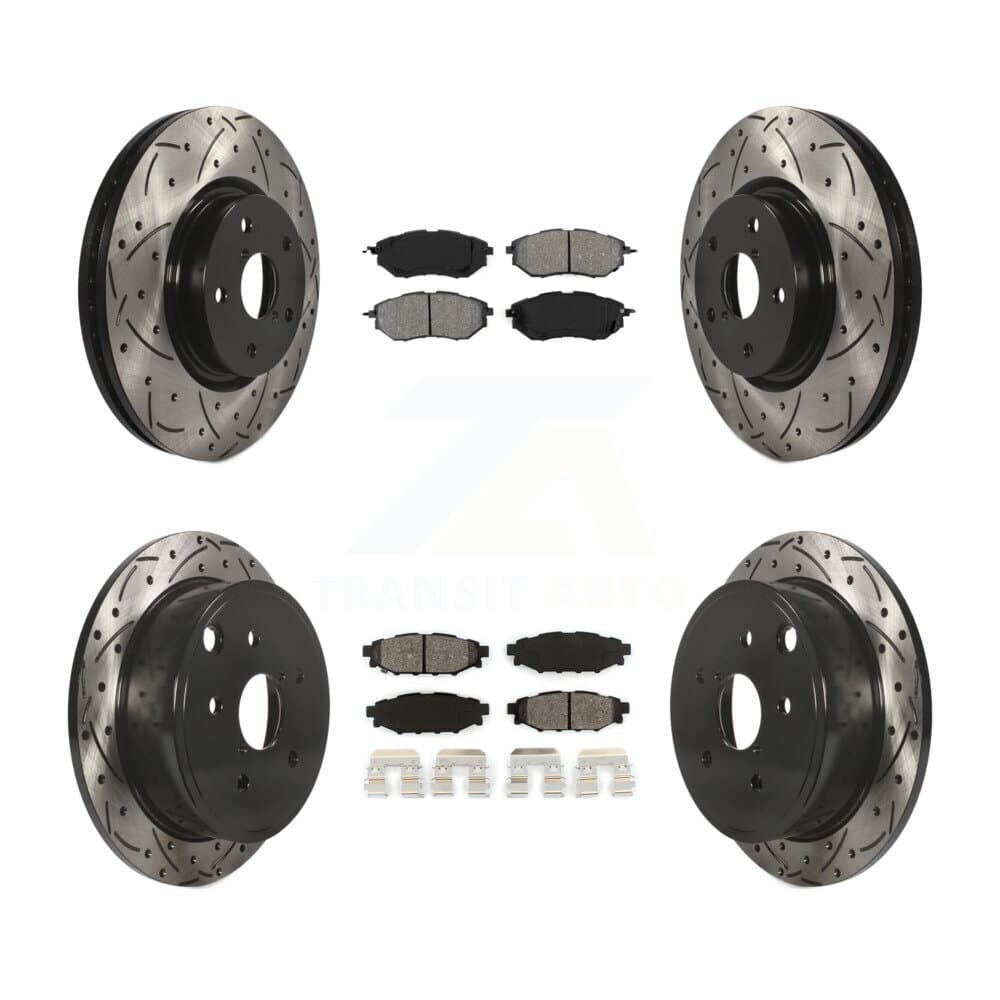 Transit Auto - KDS-100268 - Front and Rear Disc Brake Kits image 1