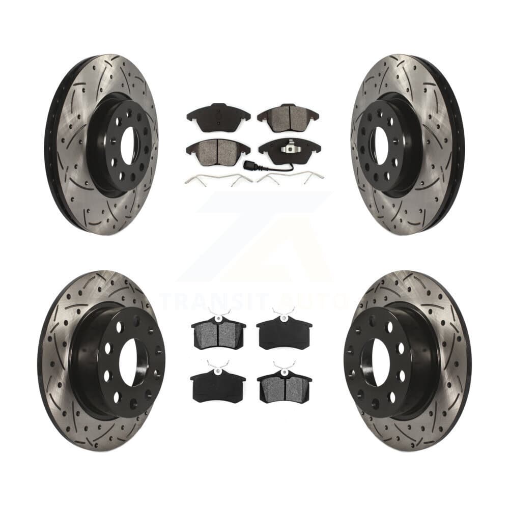 Transit Auto - KDS-100273 - Front and Rear Disc Brake Kits image 1