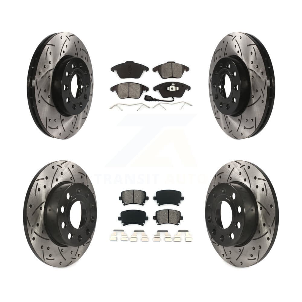 Transit Auto - KDS-100276 - Front and Rear Disc Brake Kits image 1