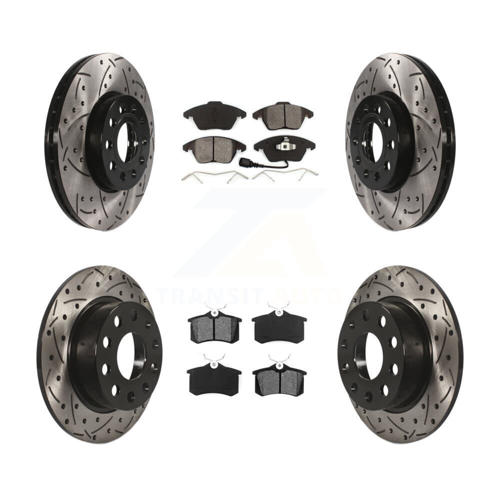 Transit Auto - KDS-100279 - Front and Rear Disc Brake Kits image 1