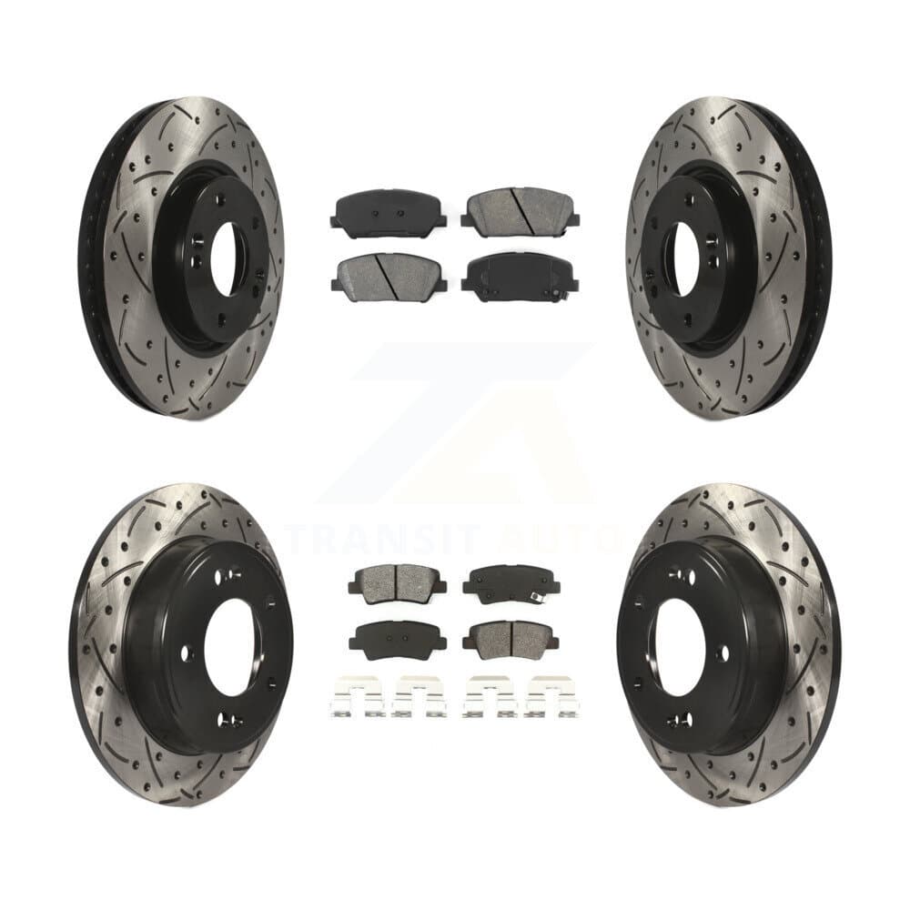 Transit Auto - KDS-100280 - Front and Rear Disc Brake Kits image 1