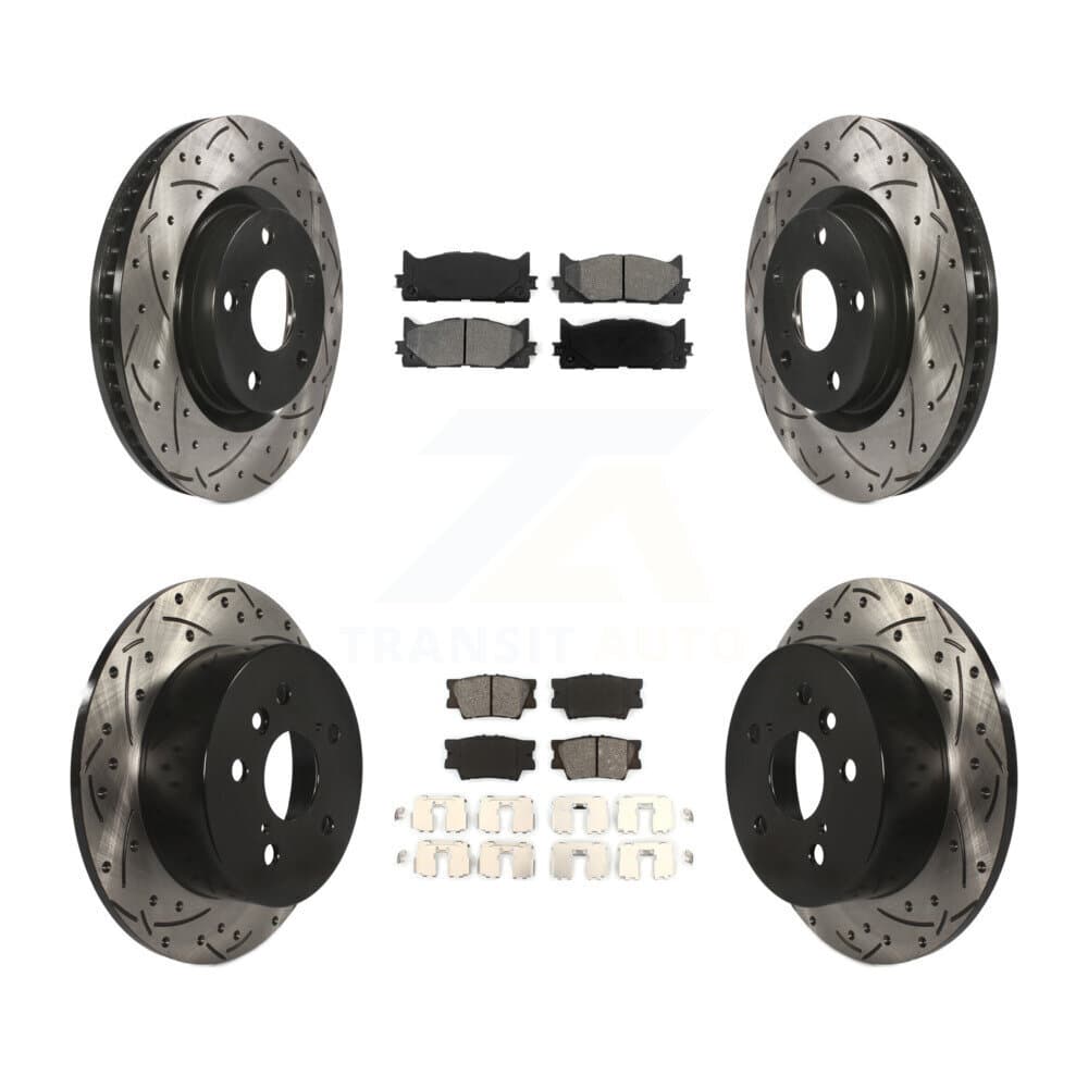 Transit Auto - KDS-100284 - Front and Rear Disc Brake Kits image 1