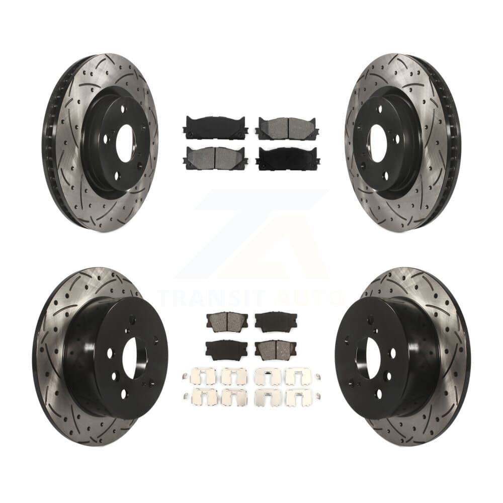 Transit Auto - KDS-100285 - Front and Rear Disc Brake Kits image 1