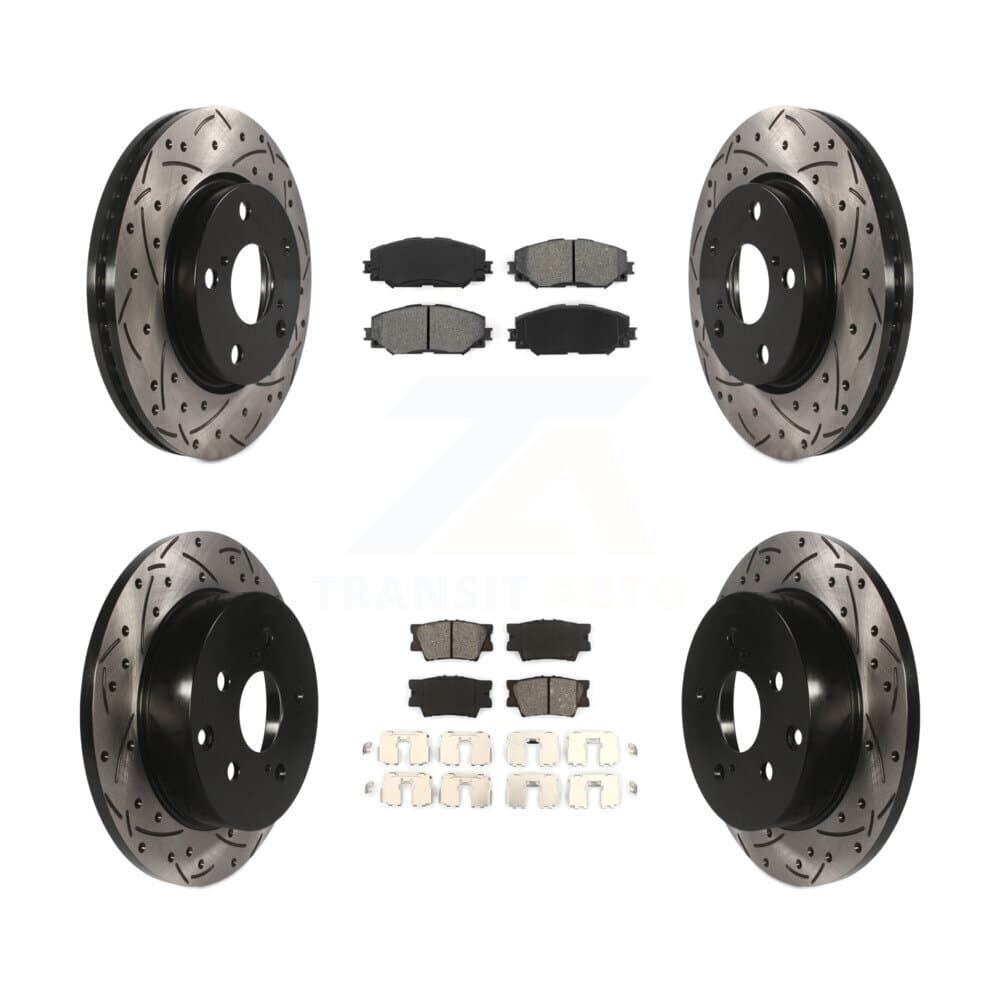 Transit Auto - KDS-100286 - Front and Rear Disc Brake Kits image 1