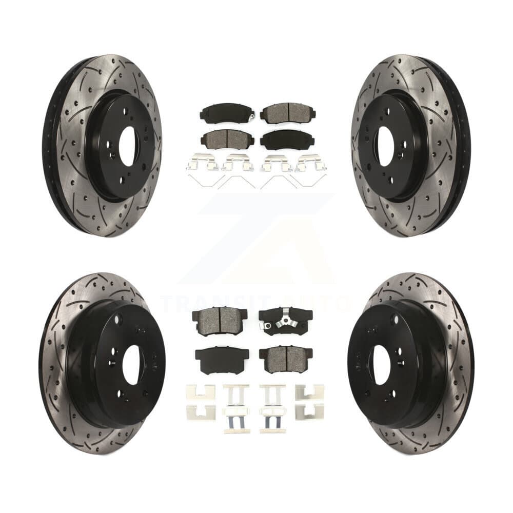 Transit Auto - KDS-100291 - Front and Rear Disc Brake Kits image 1