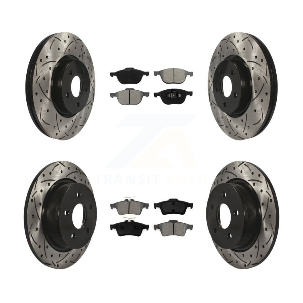 Transit Auto - KDS-100294 - Front and Rear Disc Brake Kits image 1