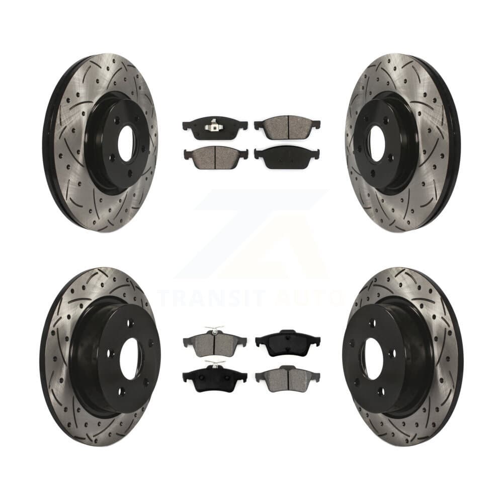 Transit Auto - KDS-100295 - Front and Rear Disc Brake Kits image 1
