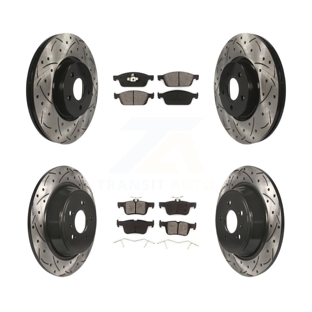 Transit Auto - KDS-100296 - Front and Rear Disc Brake Kits image 1