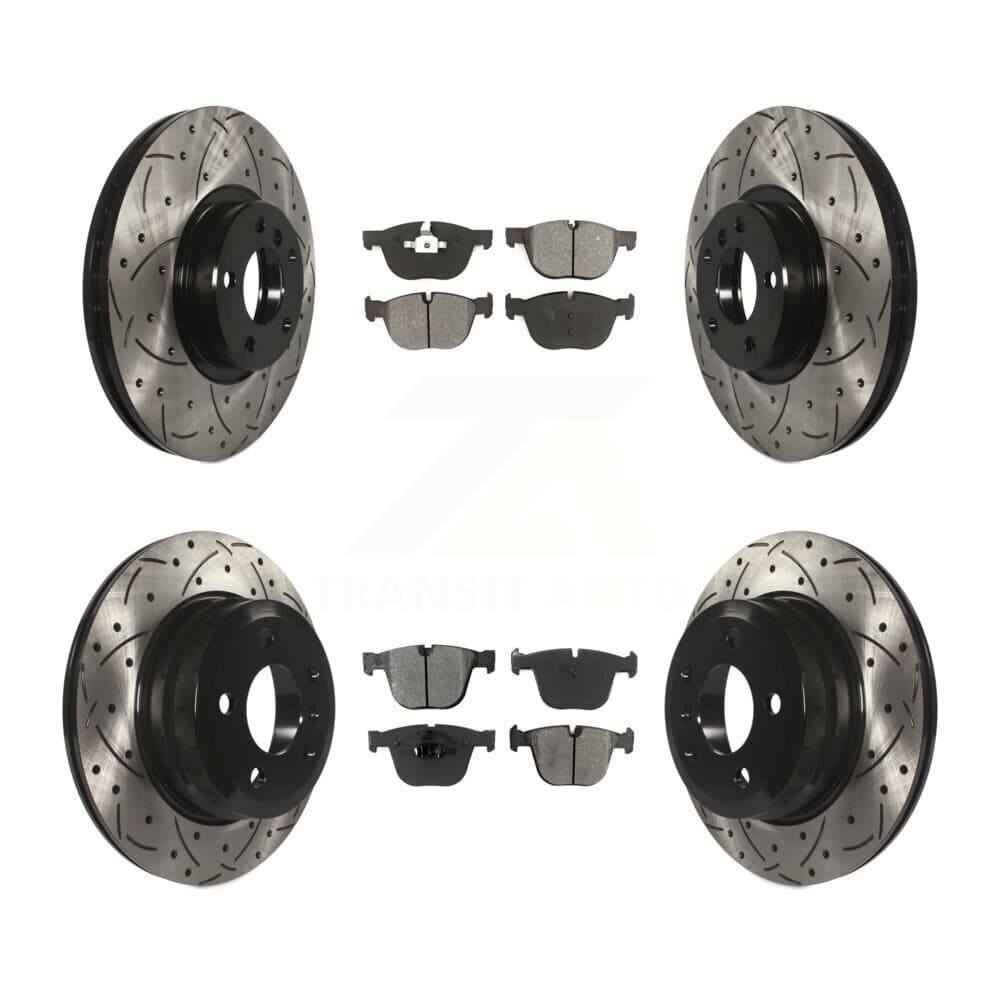 Transit Auto - KDS-100302 - Front and Rear Disc Brake Kits image 1