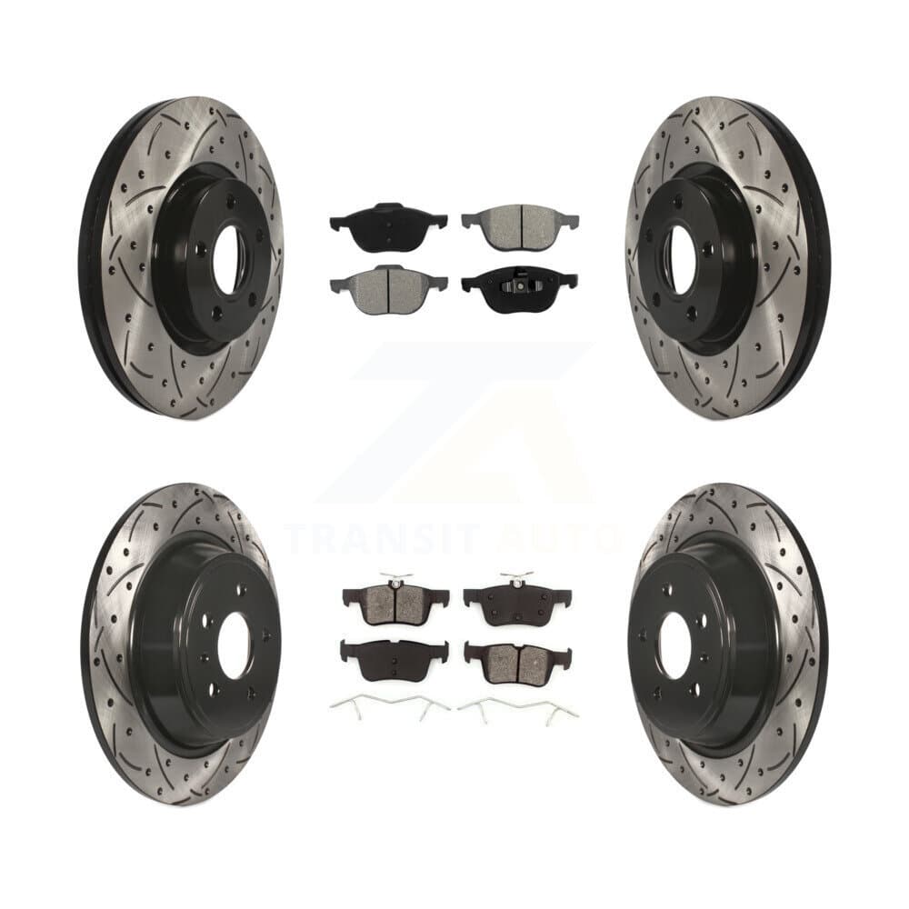 Transit Auto - KDS-100304 - Front and Rear Disc Brake Kits image 1
