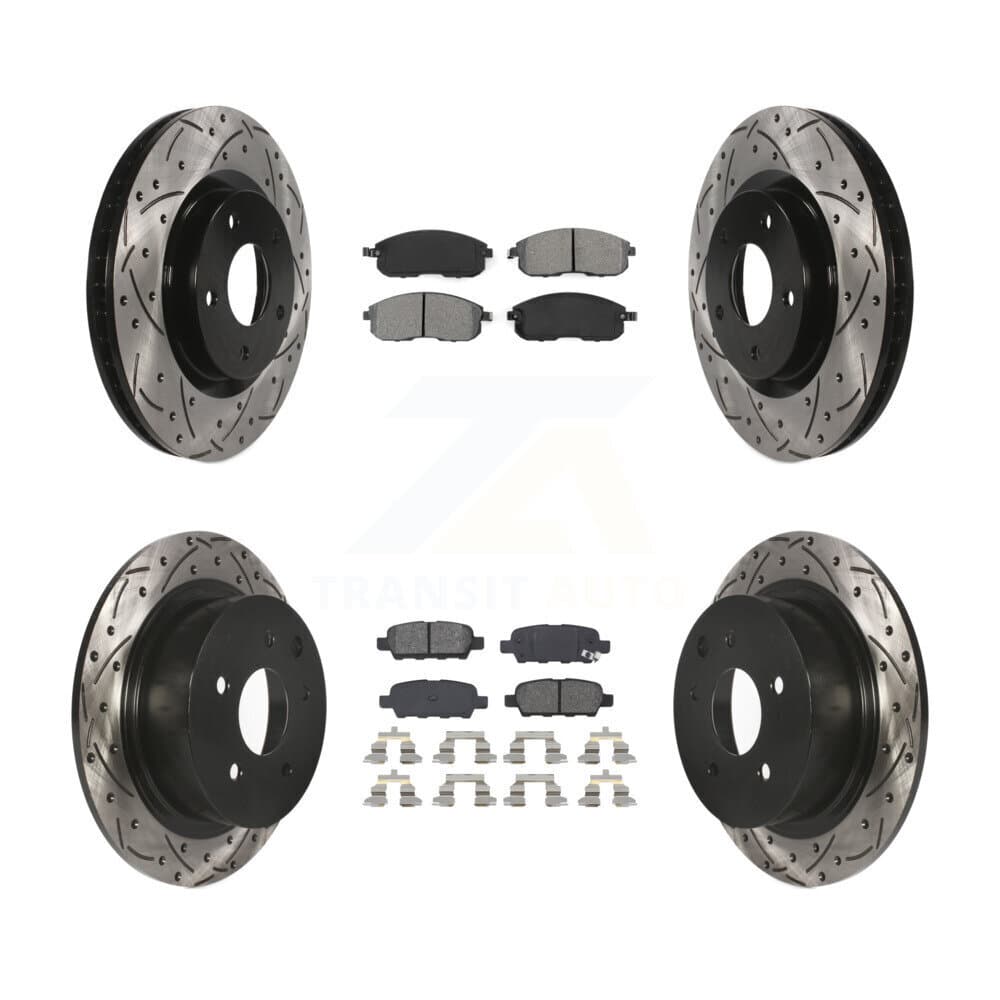 Transit Auto - KDS-100312 - Front and Rear Disc Brake Kits image 1