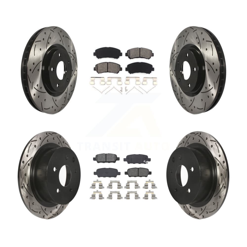 Transit Auto - KDS-100313 - Front and Rear Disc Brake Kits image 1