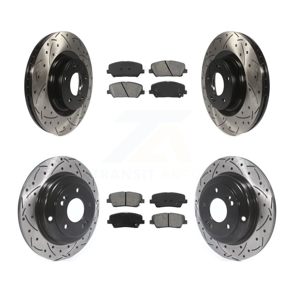 Transit Auto - KDS-100326 - Front and Rear Disc Brake Kits image 1