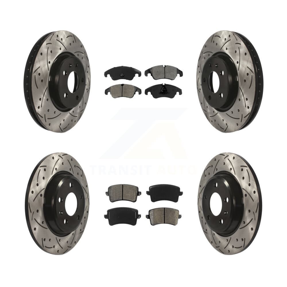 Transit Auto - KDS-100340 - Front and Rear Disc Brake Kits image 1