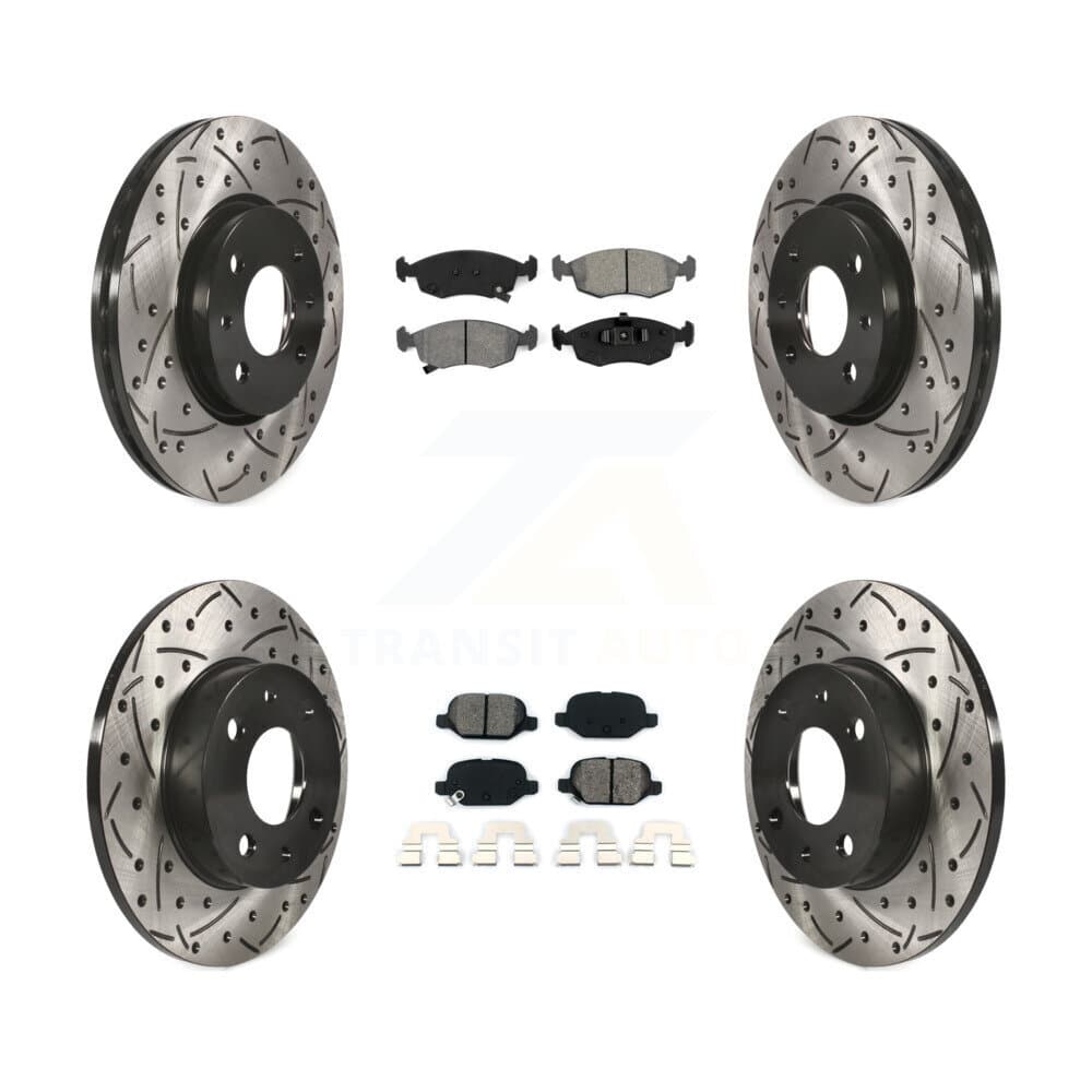 Transit Auto - KDS-100341 - Front and Rear Disc Brake Kits image 1