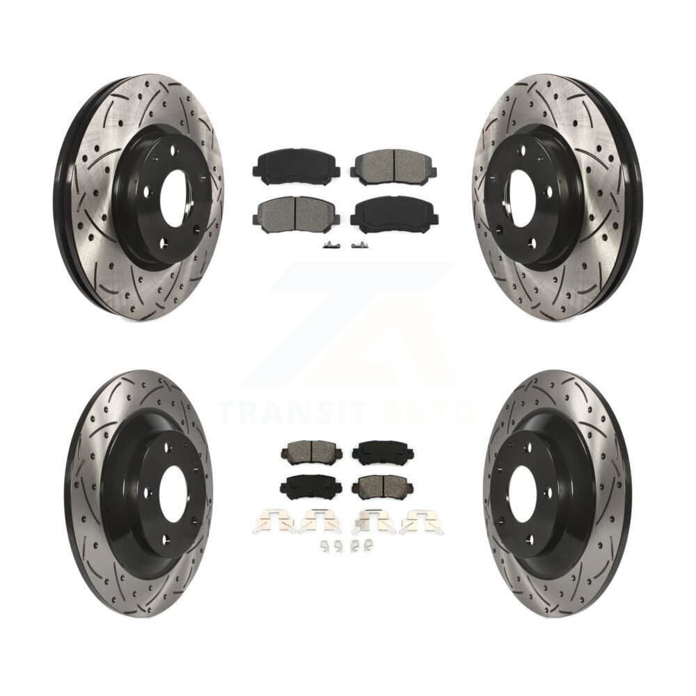 Transit Auto - KDS-100346 - Front and Rear Disc Brake Kits image 1