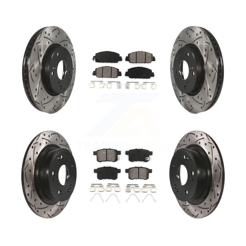 Transit Auto - KDS-100353 - Front and Rear Disc Brake Kits image 1