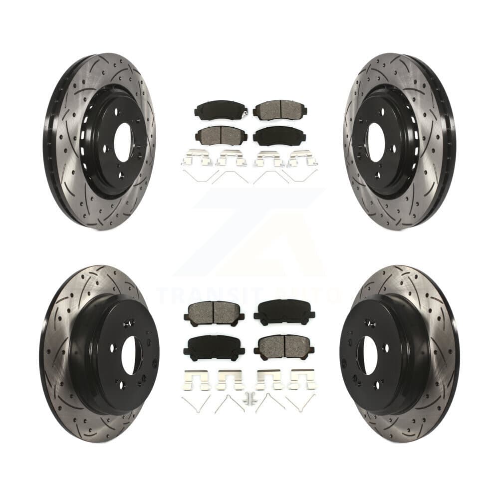 Transit Auto - KDS-100354 - Front and Rear Disc Brake Kits image 1