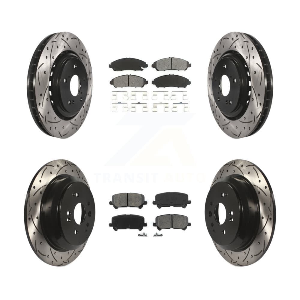 Transit Auto - KDS-100358 - Front and Rear Disc Brake Kits image 1
