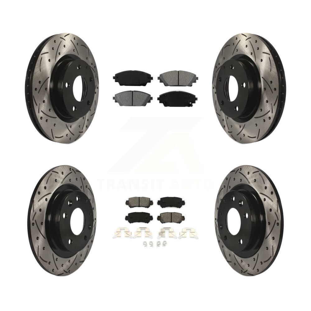 Transit Auto - KDS-100360 - Front and Rear Disc Brake Kits image 1