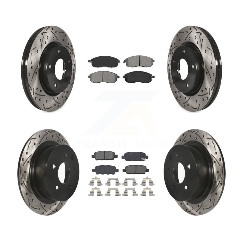 Transit Auto - KDS-100362 - Front and Rear Disc Brake Kits image 1
