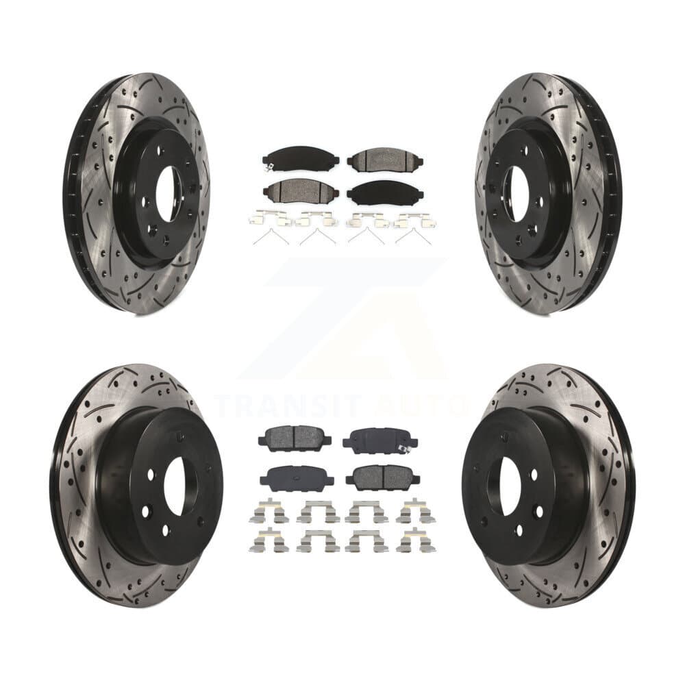 Transit Auto - KDS-100366 - Front and Rear Disc Brake Kits image 1