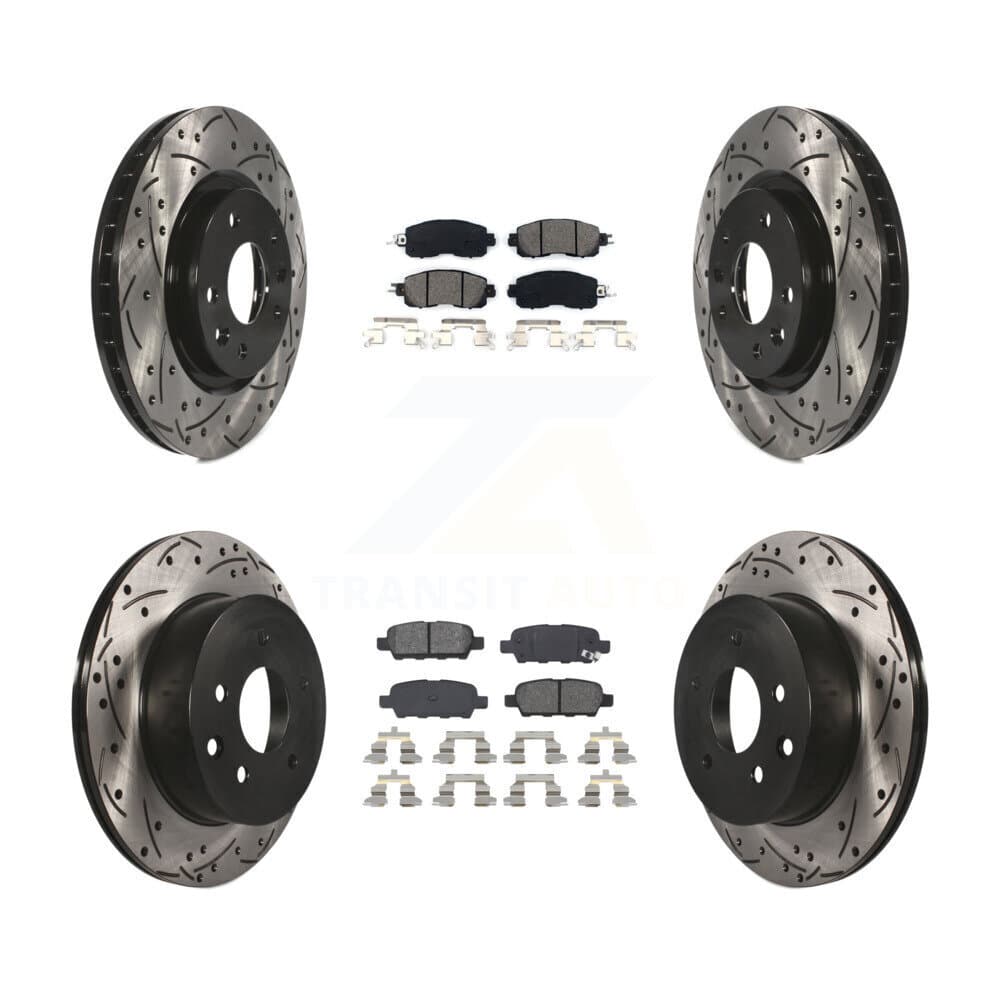 Transit Auto - KDS-100367 - Front and Rear Disc Brake Kits image 1