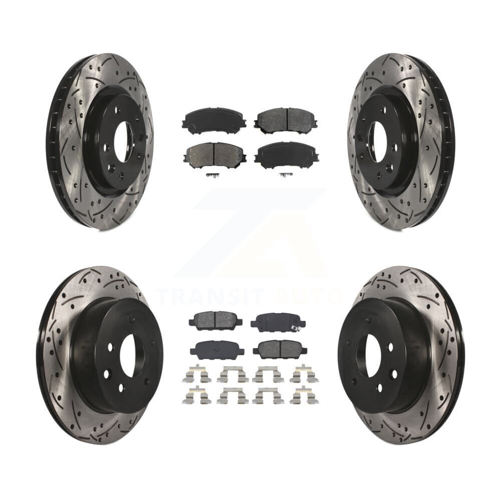 Transit Auto - KDS-100368 - Front and Rear Disc Brake Kits image 1