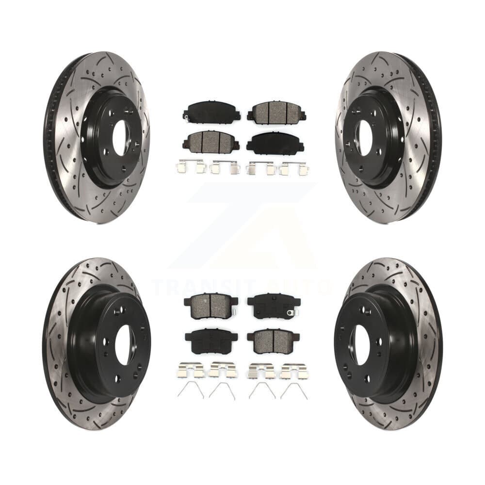 Transit Auto - KDS-100372 - Front and Rear Disc Brake Kits image 1