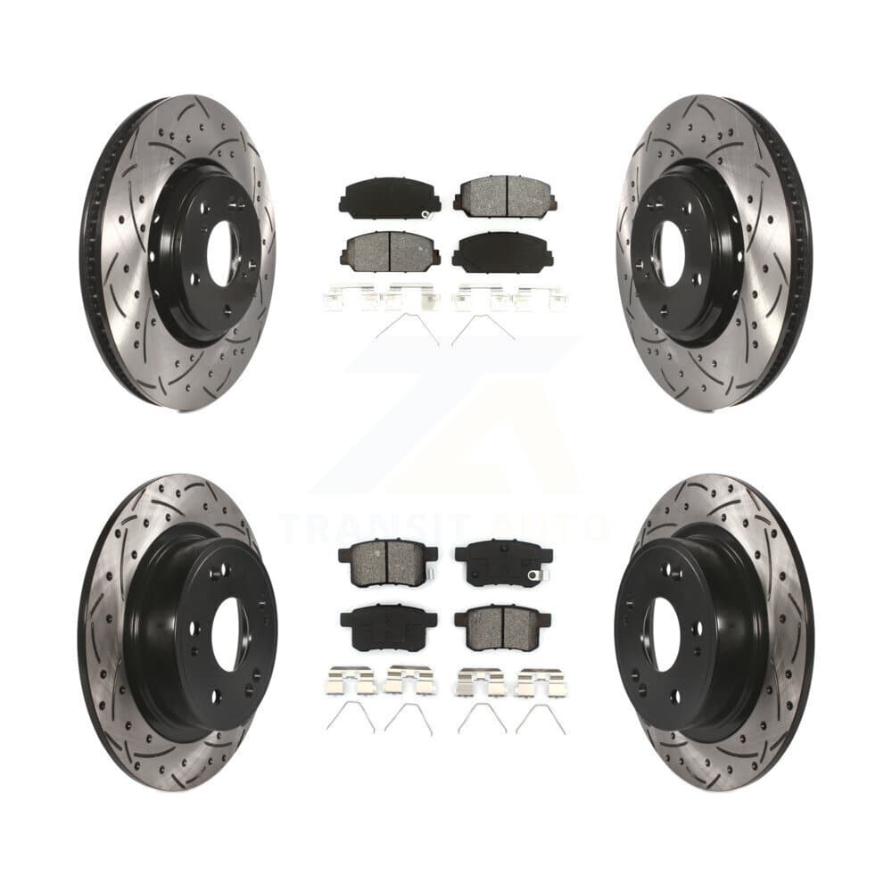 Transit Auto - KDS-100373 - Front and Rear Disc Brake Kits image 1