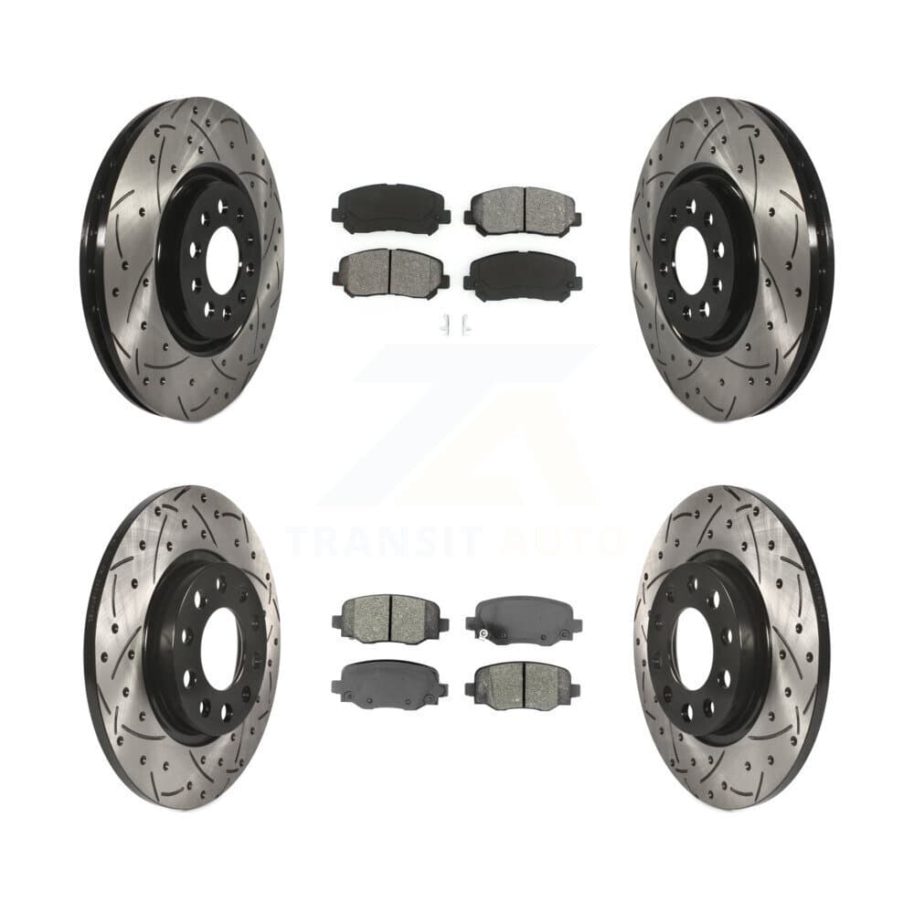 Transit Auto - KDS-100522 - Front and Rear Disc Brake Kits image 1