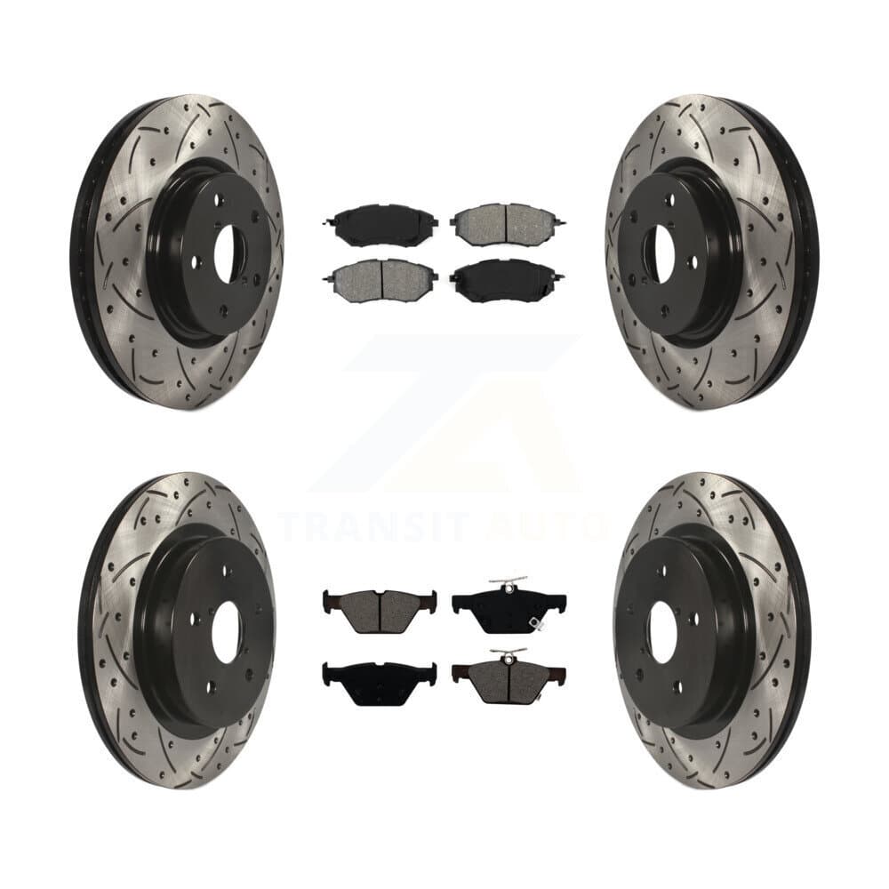 Transit Auto - KDS-100523 - Front and Rear Disc Brake Kits image 1