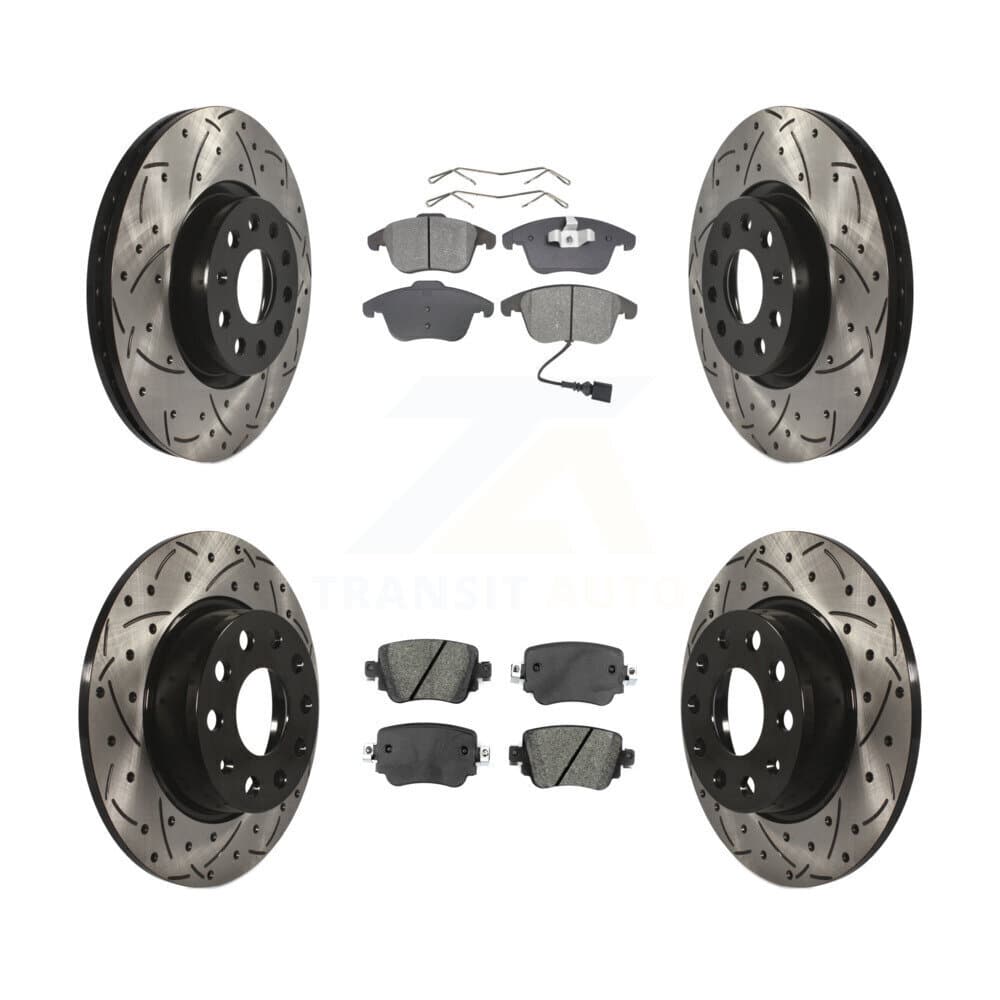 Transit Auto - KDS-100524 - Front and Rear Disc Brake Kits image 1
