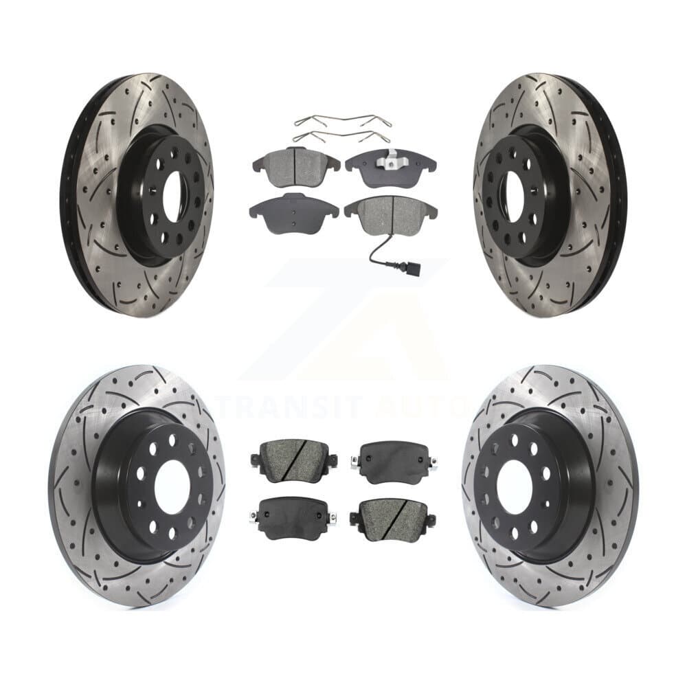 Transit Auto - KDS-100525 - Front and Rear Disc Brake Kits image 1