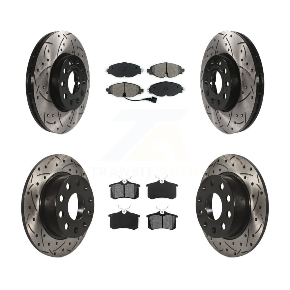 Transit Auto - KDS-100532 - Front and Rear Disc Brake Kits image 1