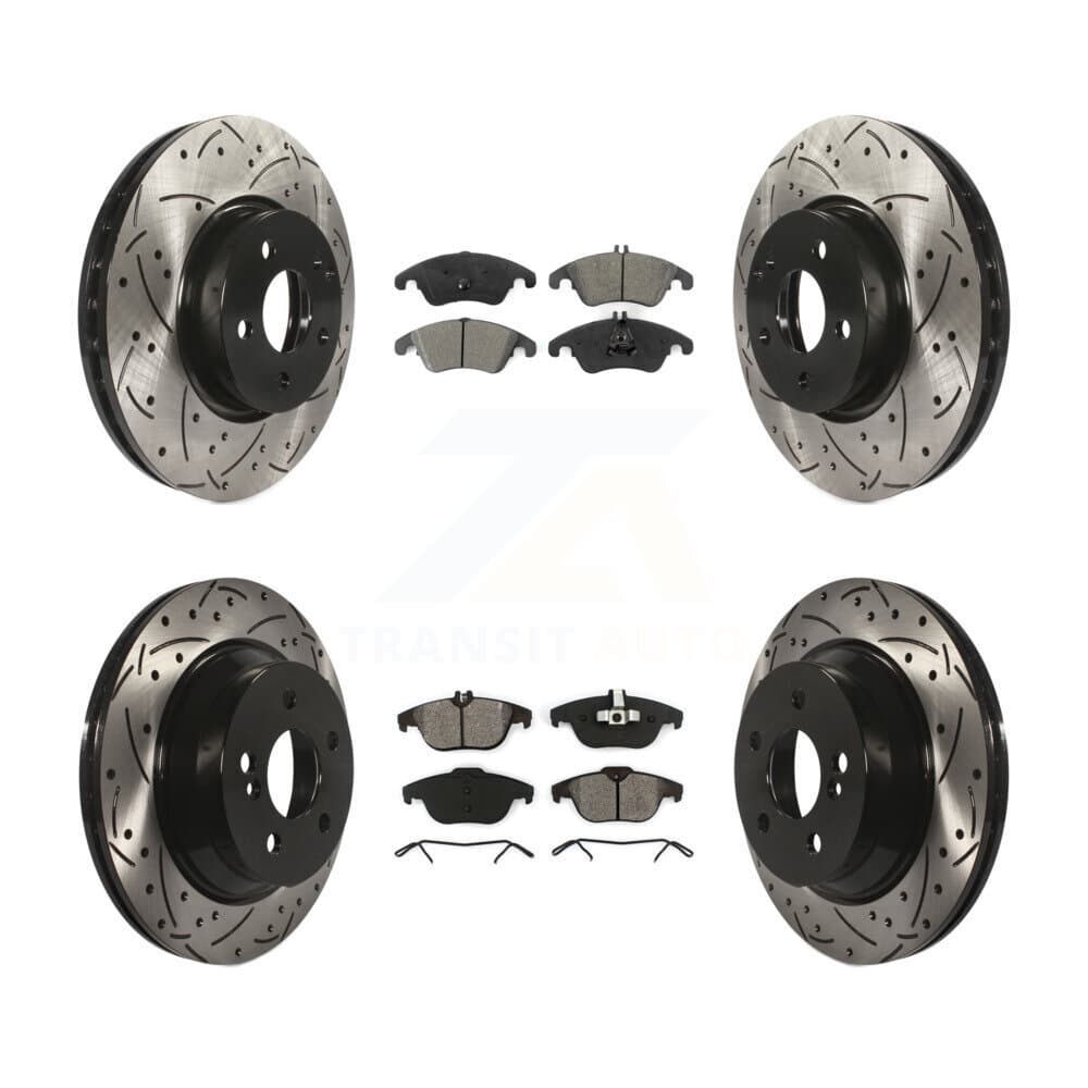 Transit Auto - KDS-100534 - Front and Rear Disc Brake Kits image 1