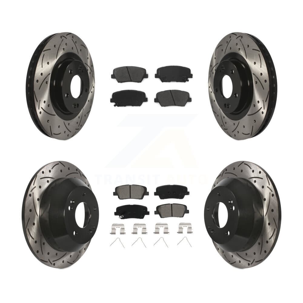 Transit Auto - KDS-100536 - Front and Rear Disc Brake Kits image 1